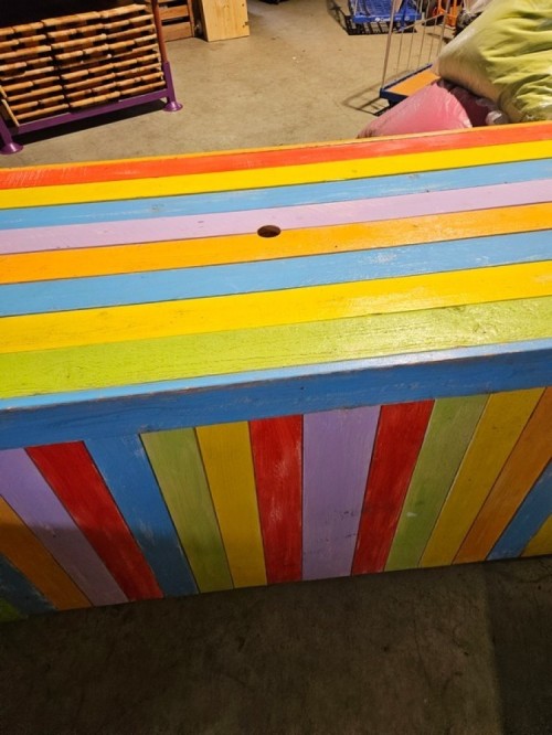 Gekleurde Buffettafel - beach